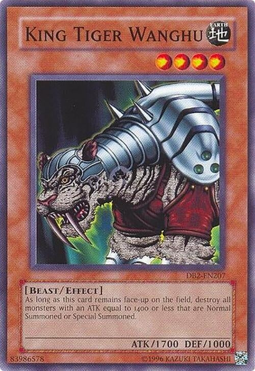 King Tiger Wanghu (2207) - YuGiOh Single