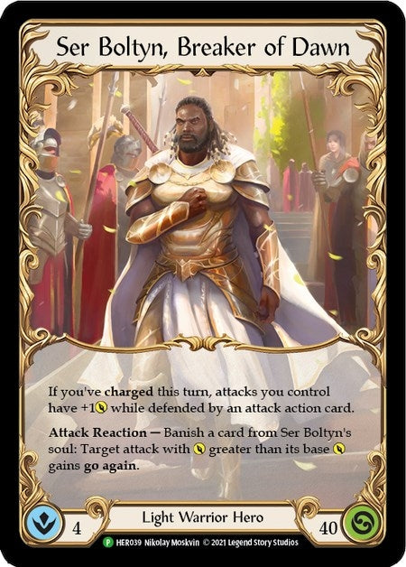 Ser Boltyn Breaker of Dawn - HER039 (39) [PR] - Flesh and Blood TCG Single