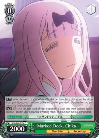 Marked Deck Chika (79038) [KGL/S79] - Weiss Schwarz Single