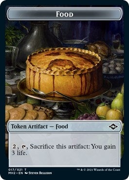Food (017) // Bird Double-sided Token (0) [MH2] - MTG Single