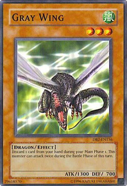 Gray Wing (2156) - YuGiOh Single