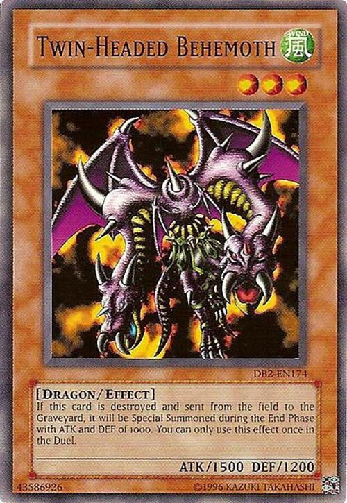 Twin-Headed Behemoth (2174) - YuGiOh Single