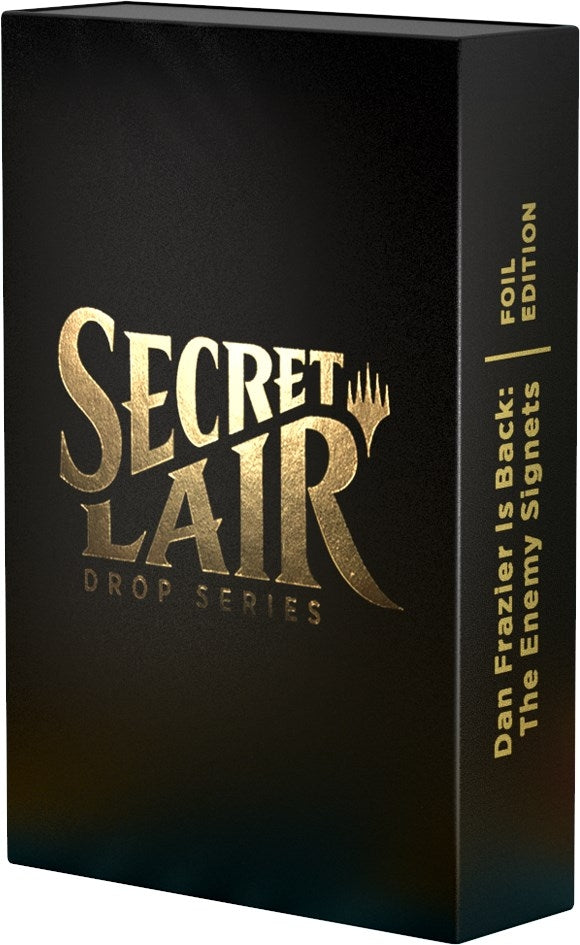 Secret Lair Drop: Dan Frazier is Back: The Enemy Signets - Foil Etched Edition [SLD] - MTG Sealed