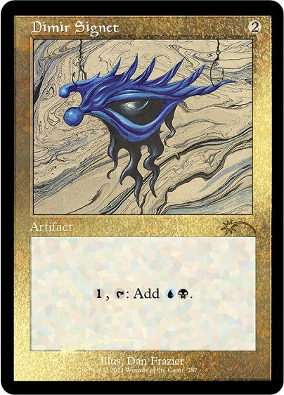 Dimir Signet (Foil Etched) (287) [SLD] - MTG Single
