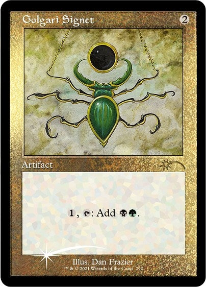 Golgari Signet (Foil Etched) (292) [SLD] - MTG Single