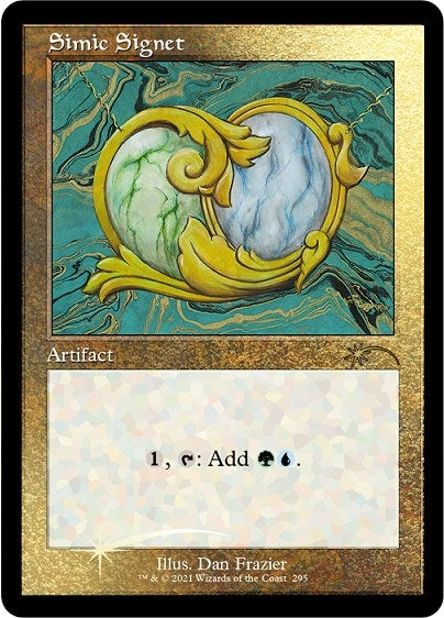 Simic Signet (Foil Etched) (295) [SLD] - MTG Single
