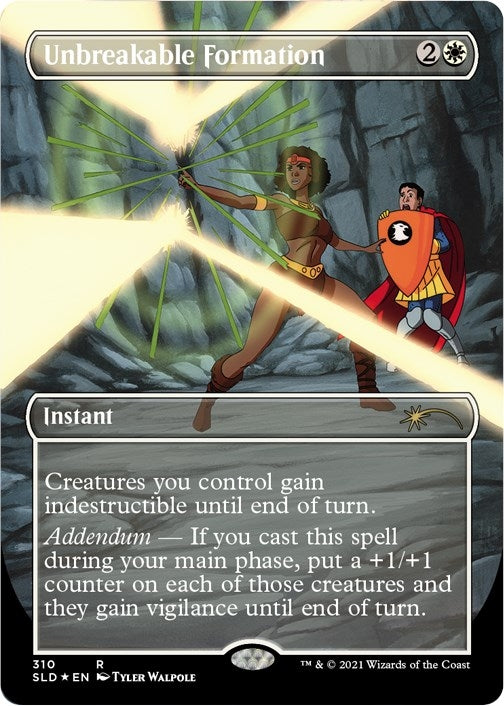 Unbreakable Formation (310) [SLD] - MTG Single