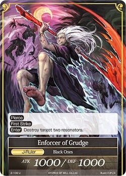 Enforcer of Grudge // Enforcer of Grudge (J) (2) [OG2] - Force of Will Single