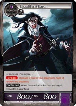 Bloodthirst Baron (2) [OG2] - Force of Will Single