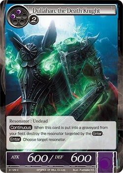 Dullahan the Death Knight (2) [OG2] - Force of Will Single
