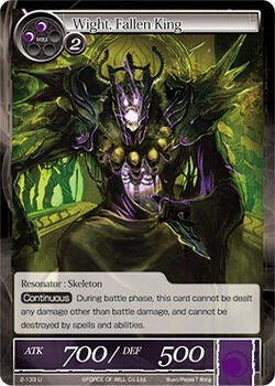 Wight Fallen King (2) [OG2] - Force of Will Single