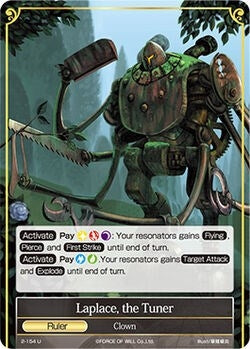 Laplace the Tuner (2) [OG2] - Force of Will Single