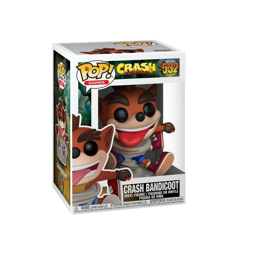 Crash Bandicoot: Crash Bandicoot (Spinning) (532) [POP!] - Funko Sealed