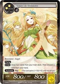 Angel of Wisdom (2) [OG2] - Force of Will Single