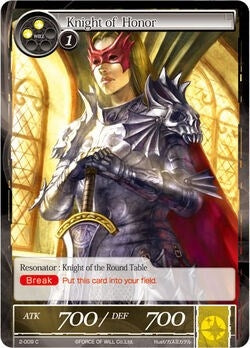 Knight of Honor (2) [OG2] - Force of Will Single