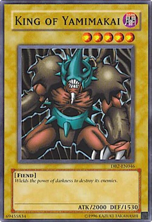 King of Yamimakai (2046) - YuGiOh Single