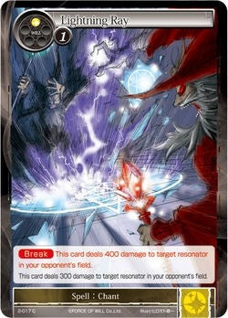Lightning Ray (2) [OG2] - Force of Will Single