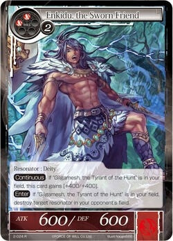 Enkidu the Sworn Friend (2) [OG2] - Force of Will Single