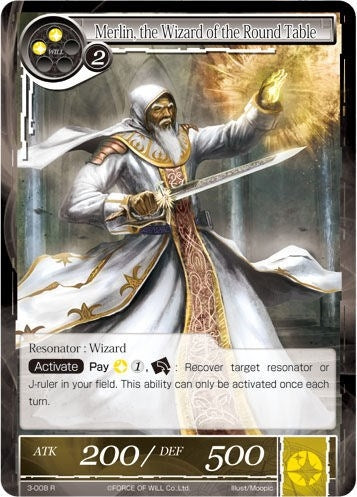Merlin the Wizard of the Round Table (3) [OG3] - Force of Will Single