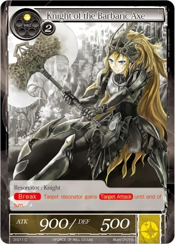 Knight of the Barbaric Axe (3) [OG3] - Force of Will Single