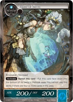 Maid of Siren (2) [OG2] - Force of Will Single