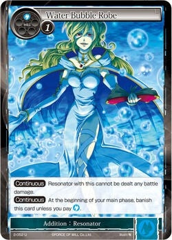 Water Bubble Robe (2) [OG2] - Force of Will Single