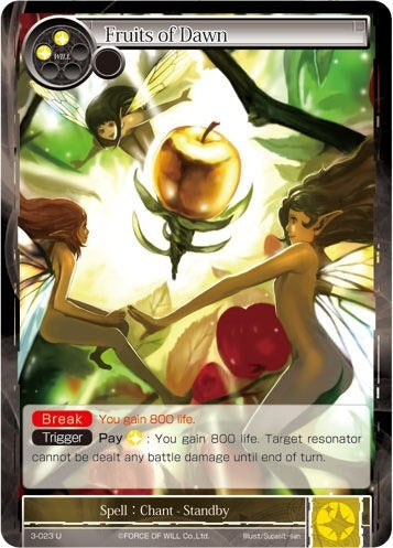 Fruits of Dawn (3) [OG3] - Force of Will Single