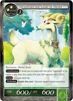 Heithrun the Goat of Mead (2) [OG2] - Force of Will Single