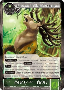 Duneyrr the Herald of Change (2) [OG2] - Force of Will Single
