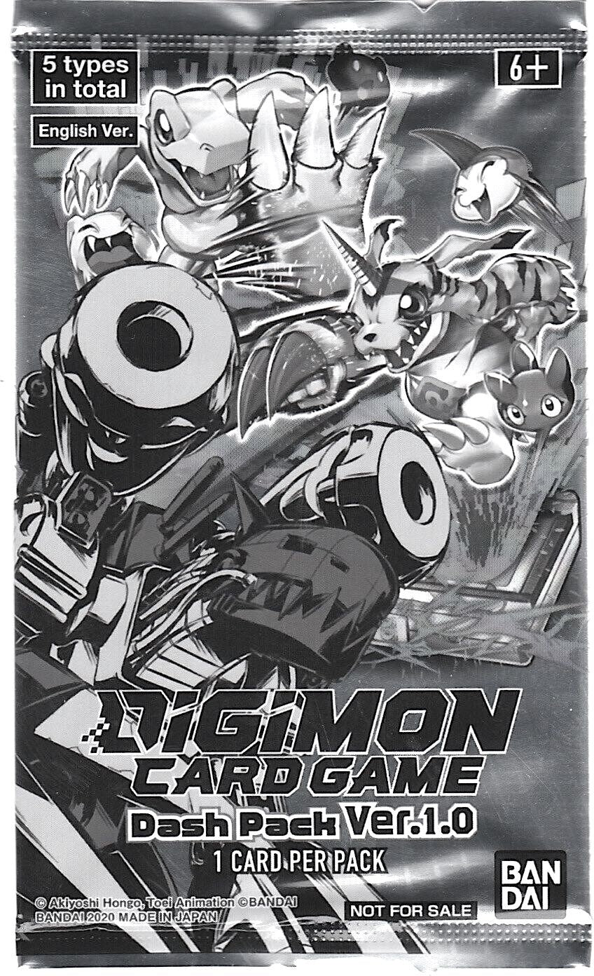 Dash Pack Ver.1.0 [D-PR] - Digimon Card Game Sealed