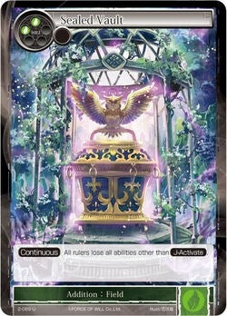 Sealed Vault (2) [OG2] - Force of Will Single