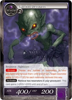 Carrion Devourer (2) [OG2] - Force of Will Single