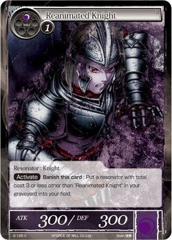 Reanimated Knight (2) [OG2] - Force of Will Single