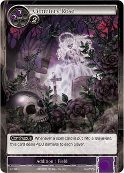 Cemetery Rose (2) [OG2] - Force of Will Single