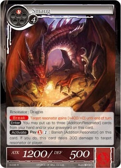 Smaug (3) [OG3] - Force of Will Single