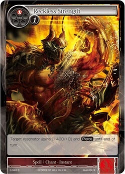 Reckless Strength (3) [OG3] - Force of Will Single