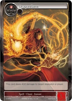 Dragonflame (3) [OG3] - Force of Will Single