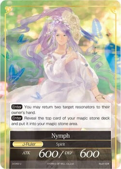 Lailah the Maiden of the Fountain // Nymph (J) (3) [OG3] - Force of Will Single