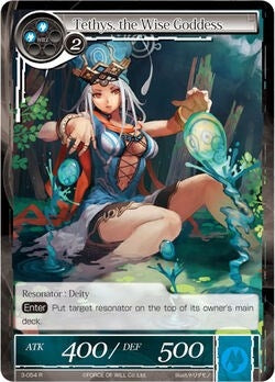 Tethys the Wise Goddess (3) [OG3] - Force of Will Single