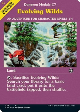 Evolving Wilds (Dungeon Module) (353) [AFR] - MTG Single