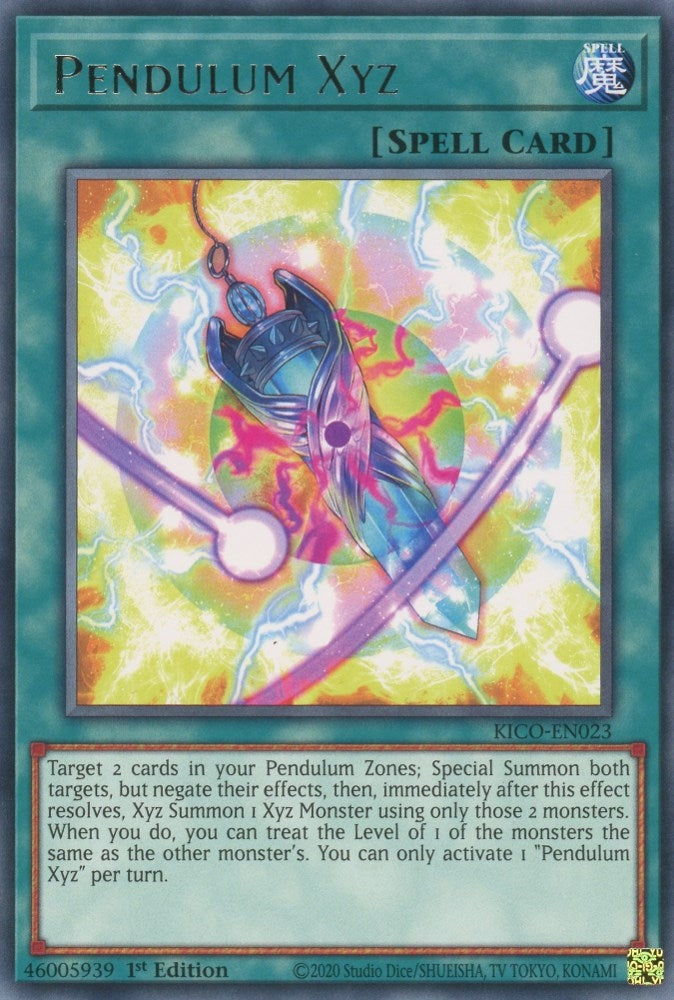 Pendulum Xyz (23) (KICO) - YuGiOh Single