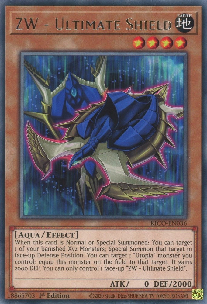 ZW - Ultimate Shield (36) (KICO) - YuGiOh Single