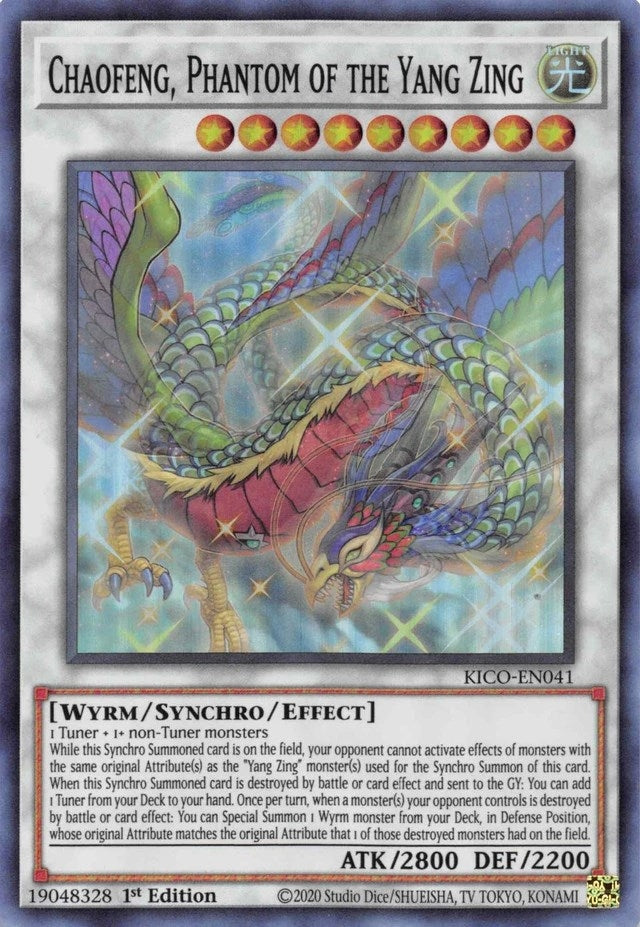 Chaofeng Phantom of the Yang Zing (41) (KICO) - YuGiOh Single
