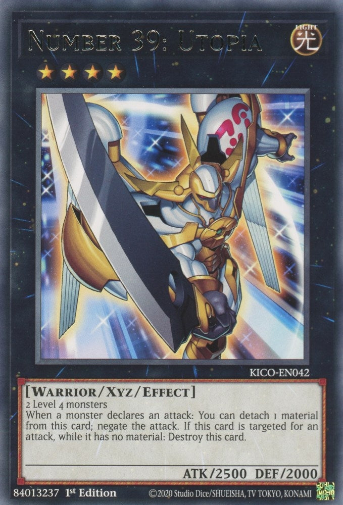Number 39: Utopia (42) (KICO) - YuGiOh Single