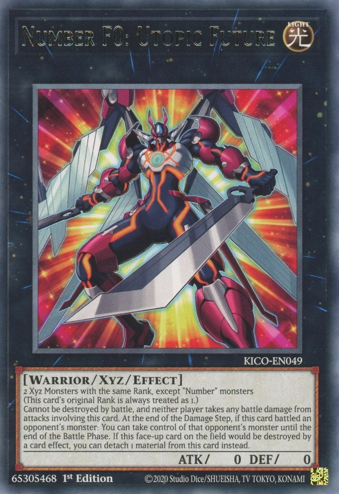 Number F0: Utopic Future (49) (KICO) - YuGiOh Single