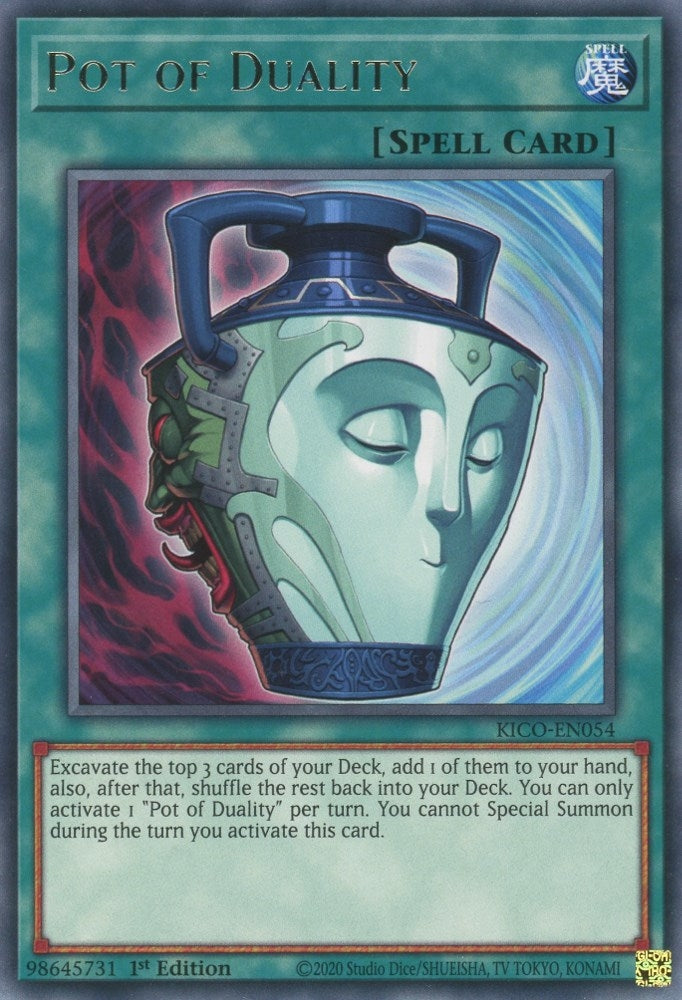 Pot of Duality (54) (KICO) - YuGiOh Single