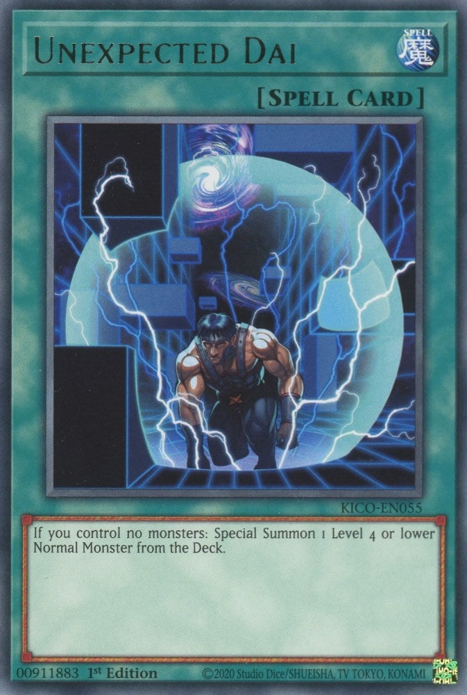 Unexpected Dai (55) (KICO) - YuGiOh Single