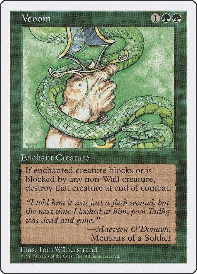 Venom [5ED] - MTG Single