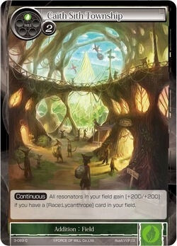 Caith Sith Township (3) [OG3] - Force of Will Single