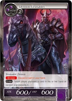 Demon Crusader (3) [OG3] - Force of Will Single